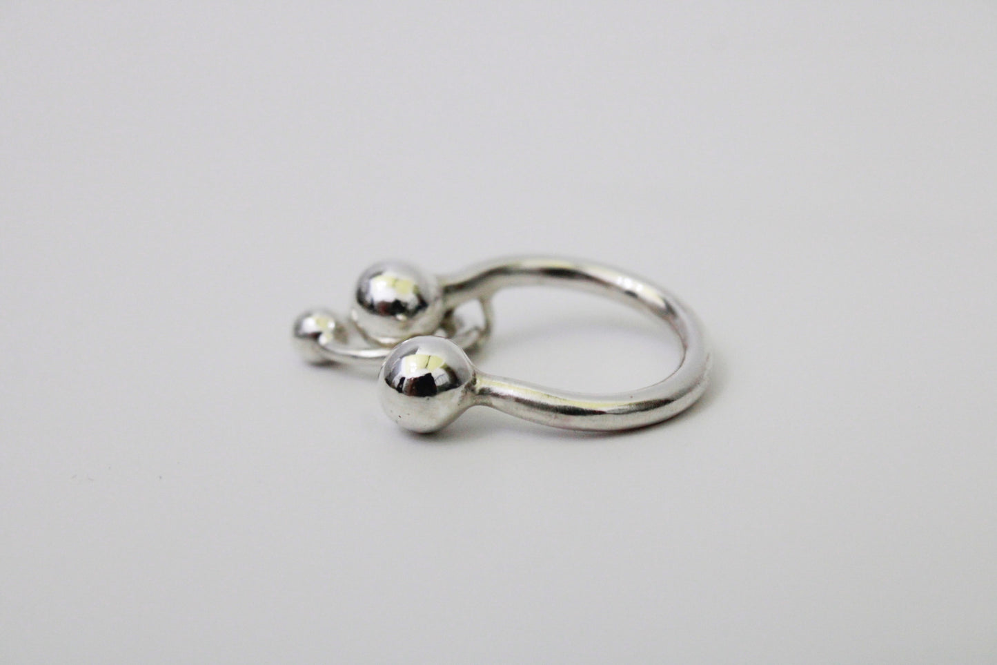 Pierced piercing ring